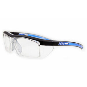 PENTAX ZT500 EN166F BLACK BLUE Z87-2+ Z94.3 SAFETY EYEGLASSES SUNGLASSES FRAMES